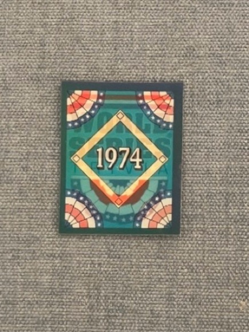 1991 Score 1974 World Series Trivia Card Baseball Card Trading Card